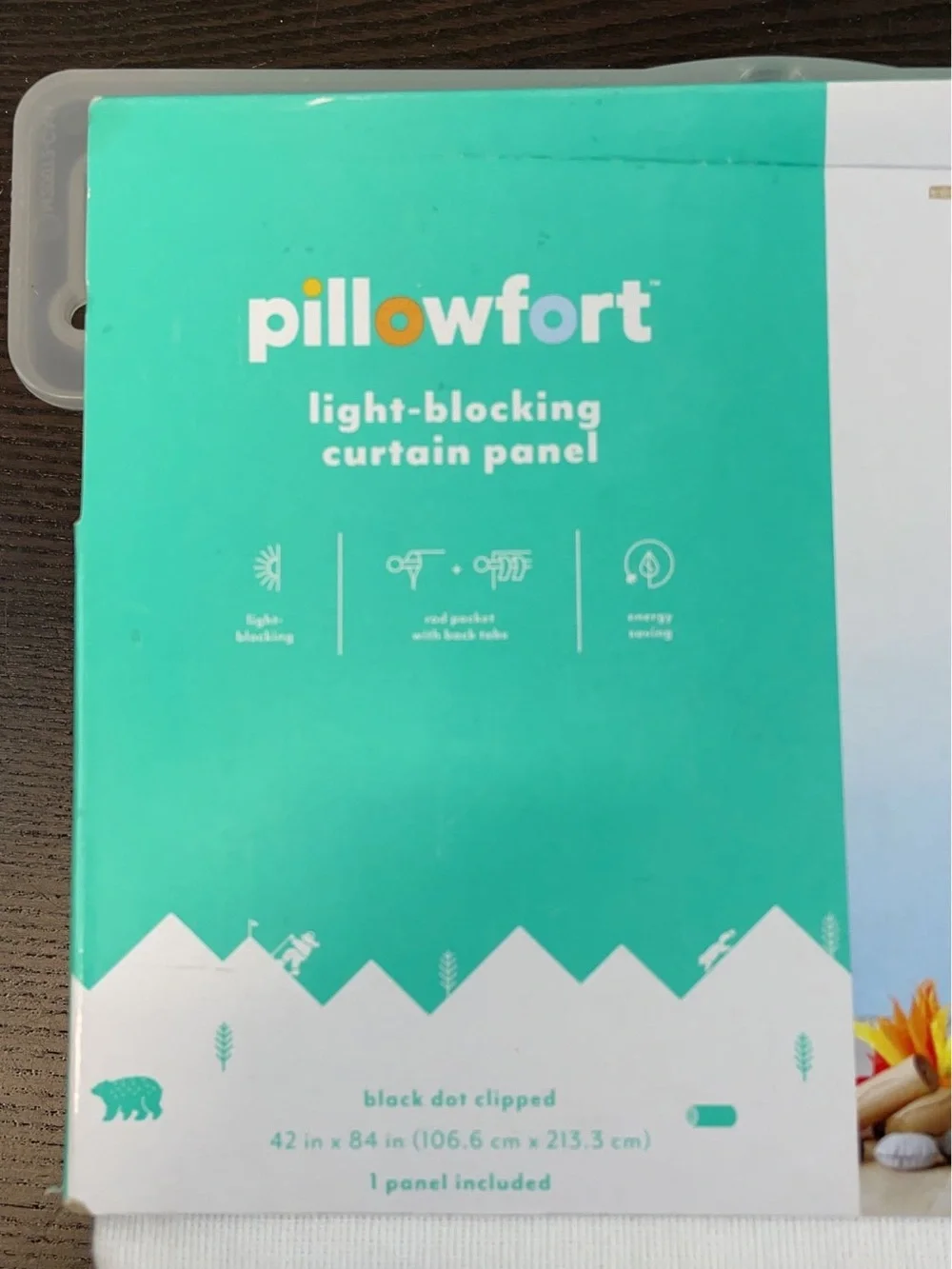 Pillowfort Curtain Panels 42” x 84” - set of 4